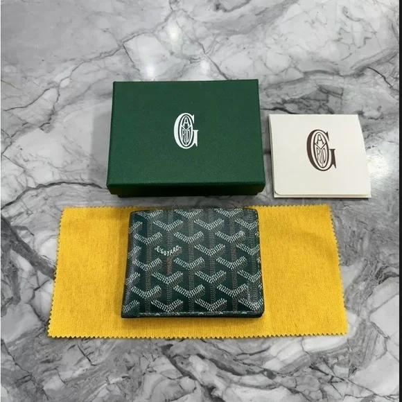 Goyard green victorie bi-fold - Picture 1 of 12